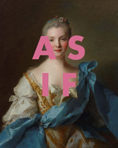 a woman in a blue dress with the words as life