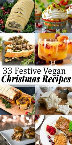 twelve festive vegan christmas recipes