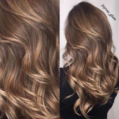 Subtle Light Brown Highlights For Brunettes