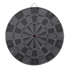 a dart board with numbers and arrows on it