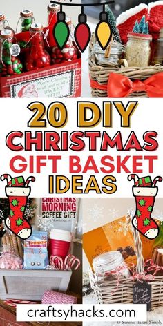 christmas gift basket ideas that are easy to make