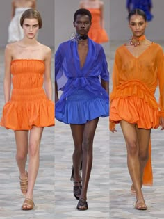 Vestidos Boho, Summer 25, Color Trends Fashion, Summer Ideas, Alberta Ferretti