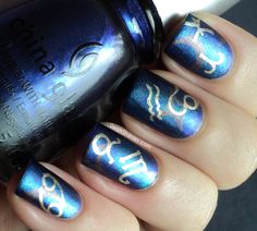 21 Fabulous Collection of Nail Art Astrology Nails, Toenail Art, Different Types Of Nails, Nail Polish Swatches, Nail Art Pictures, Lovely Nails, Nail Art Techniques, Polish Art