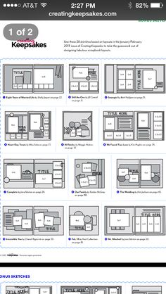 an image of the layouts and instructions for a kitchen remodeling plan