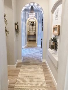 an instagramted photo of a hallway