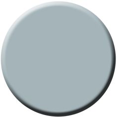 a round gray paint color on a white background