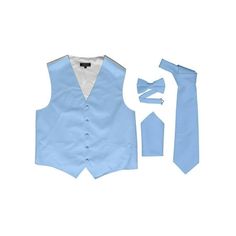 If you're looking for high quality at bargain prices, these silky new button up vest shirts will perfectly accomadate your needs whether you're looking for a new formal outfit for one person or an entire group of groomsmen. Size: M.  Color: Blue.  Gender: male.  Age Group: infant. Light Blue Vest, Tie Matching, Button Vest, Mens Suit Vest, Blue Vests, Vest Shirt, Suit Vest