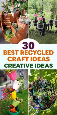 30 best recycling ideas for creative garden projects and home decorating tips