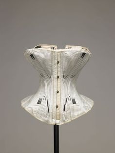 1850 Fashion, Silk Corset