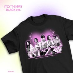 Camisa de KPOP ITZY ©_biastudio_ en ig Kpop Store, Kpop Tshirt, Pop Pop Shirts, Softies, All In One, Wardrobe, T Shirt, Quick Saves