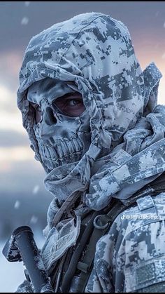 Special Forces Outfit, Cool Screensavers, Navy Special Forces, Black White Tattoo, Colorful Skull Art, Illustration Artwork Inspiration, Ghost Soldiers, Reaper Art, Anonymous Quotes