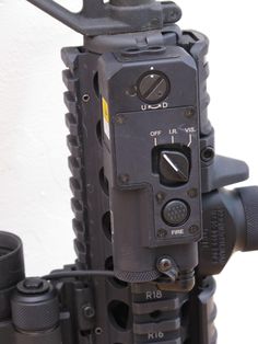 a close up view of a camera on a tripod