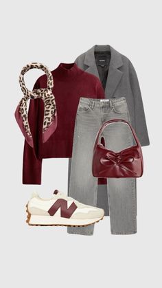 Full outfit linked on my shop LTK ‘lookswithjessie’ (linked in my bio) #autumnoutfit #autumnoutfits #fallfashion #falloutfit #winteroutfit #winterfashion #burgundyoutfit #jumper #trainers #newbalance530 #trainersoutfit #newbalanceoutfit Trainers Outfit Winter, Burgundy New Balance Outfit, Burgundy Trainers Outfit, Red New Balance Outfit, New Balance Trainers Outfit, Burgundy Jumper Outfit, Burgundy Turtleneck Outfits, Jumper Outfits, Sky Blue Outfit