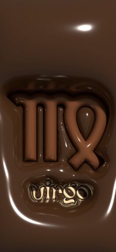 an image of chocolate with the word vix on it