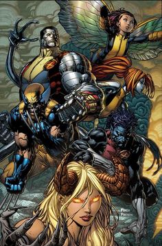 the cover to x - men vol 2