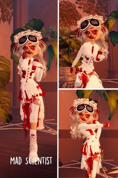 Mad Scientist outfits fashion game| dti | dress To impress halloween Mad Scientist Theme, Mad Scientist, My Themes, Outfits Fashion, Frankenstein, Fashion Games, Zombie, Dress To Impress