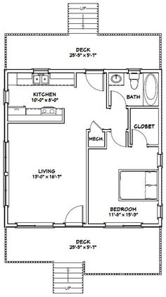 the floor plan for a two bedroom apartment with an attached bathroom and living room area