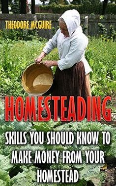 a book cover with a woman in a white hoodie and straw hat picking vegetables