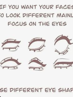 the different types of eyes and how they are used to make them look like they're