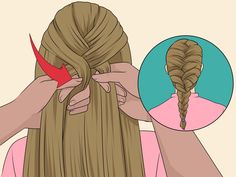 Easy French Braid, Waterfall Braid Tutorial, How To French Braid, Hair Dryer Styler, French Braids Tutorial, Braids Step By Step, Braids Pictures, Side French Braids, Braiding Your Own Hair