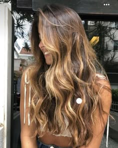 Olive Skin Hair, Highlights Curly Hair, Hair Color Streaks, Hair Color Light Brown