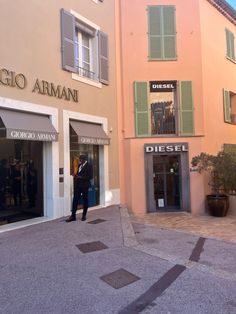 Armani and diesel, saint tropez, france Giorgio Armani