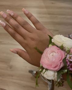 inspired by one of the designs i saw on here, just a more rose gold color to match my dress! #rosegoldnails #prom #promnails #corsage #aesthetic #promaesthetic #nails #nailart #naildesign #acrylic #acrylicnaildesigns #squarenails Corsage Aesthetic, Rose Gold Nails, Prom Nails, My Dress, Square Nails, Rose Gold Color, Acrylic Nail Designs, Nails Nailart, I Dress