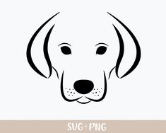 a black and white dog's face with the words suc + png