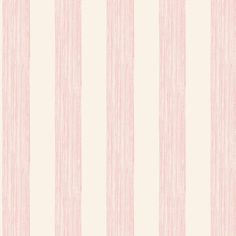 pink and white striped wallpaper with vertical stripes