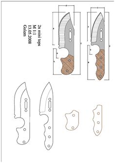 the diagram shows how to cut and use knifes for cutting wood or other materials