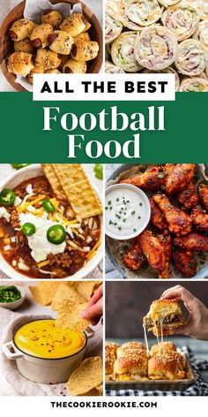 all the best football food to eat