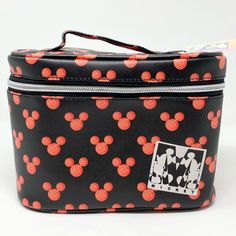 New Dani By Danielle Nicole Disney Cosmetic Carrying Case Nwt Condition: New With Tags Brand: Disney Dani By Danielle Nicole Measurements: 8.75” W X 6” D X 6” H Thanks For Stopping By Our Closet! :) Disney Mickey Mouse Bags For Gifts, Disney Black School Bags, Disney Style Black School Bags, Black Disney Rectangular Bag, Black Mickey Mouse Bag For Disney Fan Events, Black Minnie Mouse Bag For Disney Trips, Black Minnie Mouse Travel Bag, Black Mickey Mouse Travel Bag, Trendy Red Bags For Disney Trips