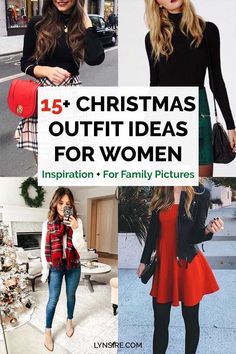 Christmas Outfits For Women, Christmas Photos Outfits, Outfits For Short Women, Christmas Pictures Outfits, Cute Red Dresses