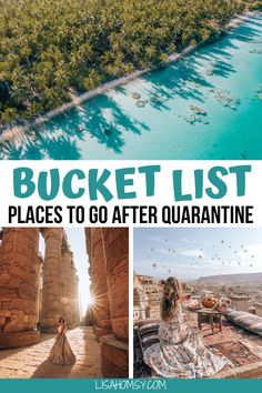 the bucket list places to go after quaranine in turkey, with text overlay