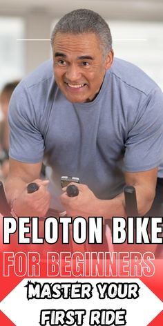 the peloton bike for beginners master your first ride with dvd cover art