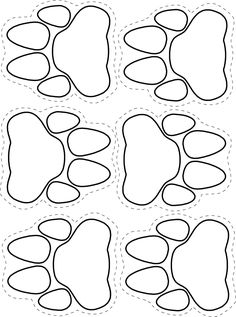 an image of different shapes in the shape of hearts