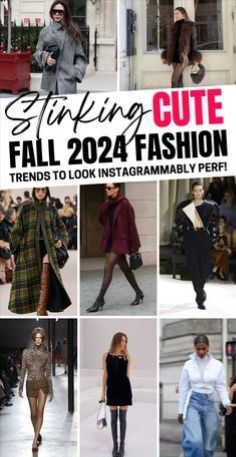 Fall 2024 Fashion Trends Casual, Trendy Fall 2024 Outfits, Fall 24 Trends, European Fashion Fall 2024, Fall Outfit 2024 Trends, Fall Outfit Trends 2024, Fall Trends 2024 Outfits Women, Fall2024 Fashion Trends, Fashion Outfits 2024 Trends Fall