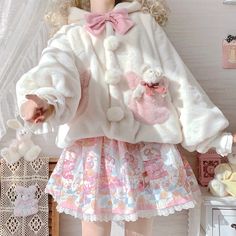 Soft Lolita Plush Coat PN5415 ●Size: Length 60 cm,bust 120 cm,sleeve 60 cm (Please allow 1-3cm differs due to manual measurement.As different computers display colors differently,the color of the actual may vary slightly from the above images.Thanks for your understanding.) ●Material: soft ●About Shipping: We attach great importance to the orders of each customer and parcel delivery. 1.Processing time: 2-3 business days. 2.Shipping time: 10-15 business days to US, please allow 3-4 weeks shipping to other country.(Shipping times can be affected by variable customs clearance times or public holidays.) Cute Beige Long Sleeve Outerwear, Cute Long Sleeve Beige Outerwear, White Harajuku Long Sleeve Outerwear, Kawaii Long Sleeve Outerwear With Pockets, Cute Cream Outerwear, Kawaii Outerwear With Long Sleeves And Pockets, Cute Cream Long Sleeve Outerwear, Harajuku Style Long Sleeve Spring Outerwear, Spring Kawaii Long Sleeve Outerwear