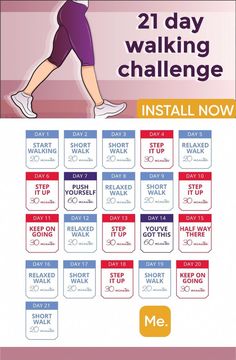 the 21 day walking challenge is here to help you get ready for your next run