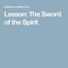 Armor Of God Lesson, Spirit Game, The Armor Of God, Bible Study Topics, Ephesians 6, Bible Lessons For Kids, Object Lessons, Sunday School Lessons, Armor Of God