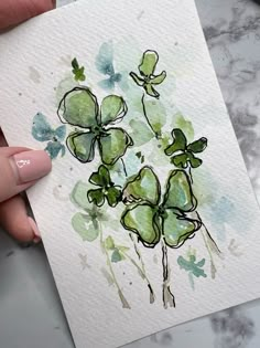 How to paint with watercolor. Join me for a step by step video tutorial on how to oaint a loose beginner friendly field of clover. Perfect art for #stpatricksdaydecor  #watercolor  #botanicalart #fourleafclover  #shamrock #shamrockcraft  #beginnerwatercolor #stpatrick  #easydiycrafts Shamrock Watercolor Art, March Watercolor Ideas, Shamrock Watercolor, March Watercolor, Homemade Calendar, Shamrock Art, Shamrock Craft, Watercolor Calendar, St. Patrick's Day Crafts