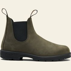 Forest Premium Leather Chelsea Boots, Women's Style 2442 - Blundstone USA Green Blundstone, Blundstone 585, Leather Chelsea Boots Women, Blundstone Women, Womens Casual Boots, Blundstone Boots, Mens Boots Casual, Side Zip Boots, Chelsea Boots Women