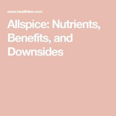 If you thought allspice was a premade blend of spices, you're not alone. This article breaks down what allspice really is and how it can benefit your health. Acid Reflux, Skin Health, Health, Skin