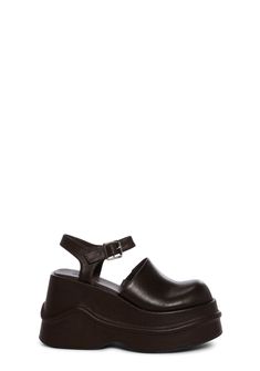 base|dark brown Chunky Work Shoes, Low Platform Docs, Woman’s Shoes, Platform Mules Outfit, Edgy Shoes, Mules Outfit, Catching Flights, Pretty Shoes Sneakers, Black Platform Sandals