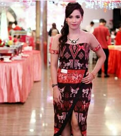 Dress Brokat Modern, Kebaya Dress