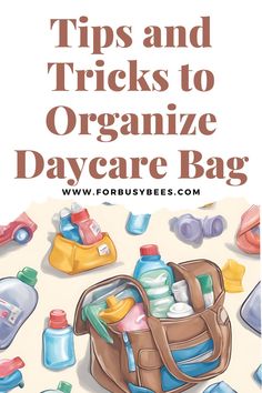 day care bag organization