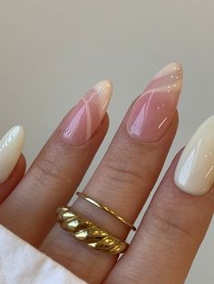 Unghie Sfumate, Kutek Disney, Milky Nails, Her Nails, Classy Acrylic Nails, Soft Nails, Neutral Nails, Girls Nails, Minimalist Nails