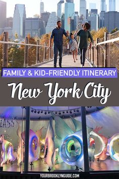 3 DAYS IN NYC with KIDS itinerary | kid friendly activities in nyc | NYC family travel | things to do in NYC with a family | NYC family friendly guide | what to do in NYC with kids | New York City family friendly activities | NYC family guide | how to travel to NYC with kids | NYC family activities | fun things to do in New York City with kids | family friendly New York City | NYC family vacation | kid friendly NYC trip | NYC itinerary #newyorkcity #travelguides #NYCtrip #NYCguide Travel To Nyc, Nyc Activities, New York City Itinerary, Brooklyn Guide, Nyc Family, Weekend In Nyc