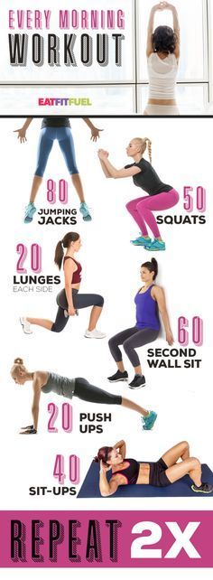 an image of a woman doing squats with the text, workout plan for women