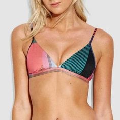 New Seafolly Womens 8 Fixed Tri Bra Bikini Top Modern Art Geometric New With Tags. Top Only. Check Out My Store Page For Other Seafolly Items Including Bottoms That May Match. Women's Us Size 8 (M) / Australia Size 12 Bust: 36.22" Fabric: 74% Nylon/26% Elastane -Item In Photos Is Exact Item You Are Purchasing. -Offers Welcome; Bundle 2 Or More Items And Receive A Bundle Discount. -Packaged With Care And Will Ship Asap. Keywords: Swimwear, Swim, Swimsuit, Ocean, Vacation, Swimming, Nordstrom, Rev Ocean Vacation, Art Geometric, Cheeky Bikinis, 8 M, Modern Art, Swimming, Bra, Art